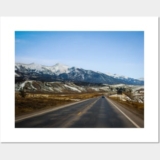 Colorado Mountains Road V2 Landscape Photography V1 Posters and Art